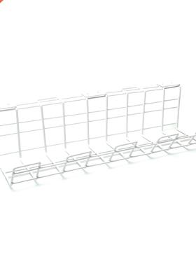 2pcs/pack Cable Management Tray Iron Office Support Wire