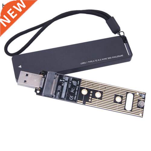 M2 SSD Case NVME SSD Enclosure M.2 to USB 3.1 Type A Hard Dr