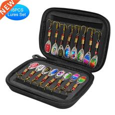 Нето 16pcs fishing spoons lures metal