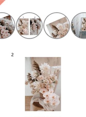 Wear Resistant Rectangle Cololrful Assorted Floral Pattern L