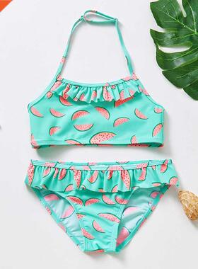 Swimsuit Girls Kids Swimwear 2-14Y Toddler Girls Bikini Set