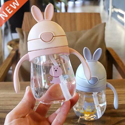 Newborn Infant Baby Straw Bottle Defence Fall Feeding Baby S