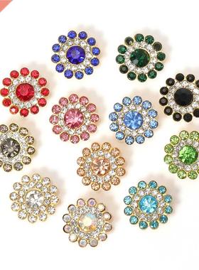 50pcs Crystal Claw Rhinestone Flatback Sewing Rhinestone Cab