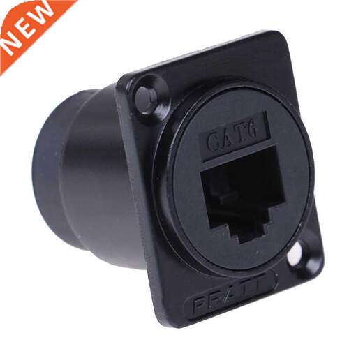D-type Module RJ45 Socket Cable Female Signal Connector Cat6