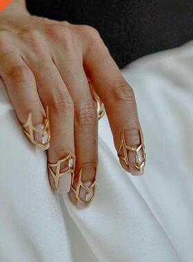 Punk Fingertip Ring Carapace Joint Ring Simple Personality M