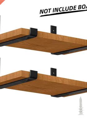 2Pcs/Lot Metal Wall Shelf Brackets With Screws Expansion