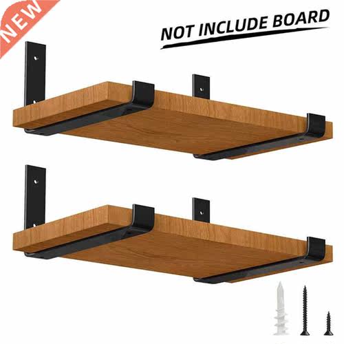 2Pcs/Lot Metal Wall Shelf Brackets With Screws Expansion