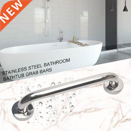 Straight Stainless Steel Bathroom Handrails Anti-slip
