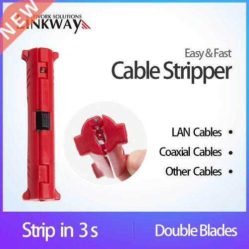 Network LAN Cable Stripper Coaxial Cable Insulation Strippin