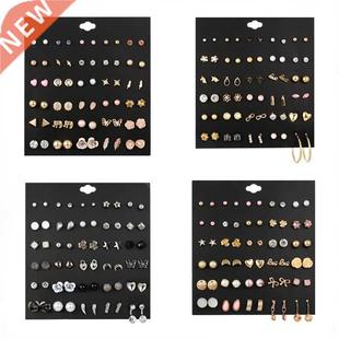 Mixed Earrings Set Earrings for Women Girls Ear Studs 耳钉