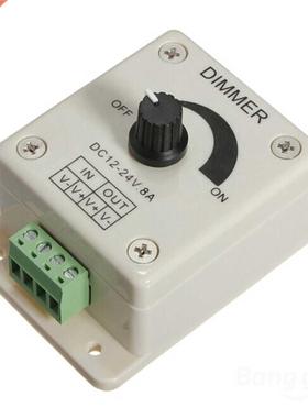 DC 12-24V 8A Adjustable Dimmer Switch Control For Single Col