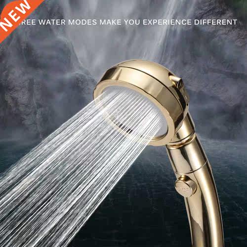 3Mode Rotating Adjustable Water Saving Shower Head Shower W