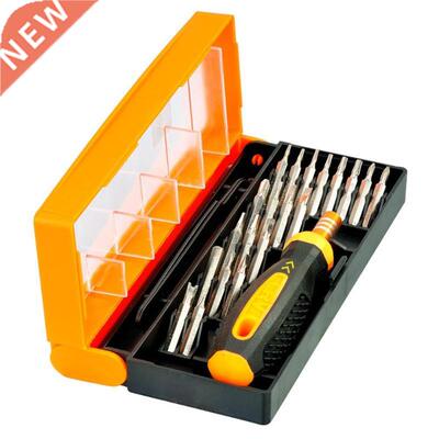 22pcs Hndle Screwdrivers+Tweezers Set nti Slip chrome vn