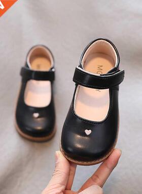 Girls School Retro Leather Shoes Autumn Spring 2022 New Kore