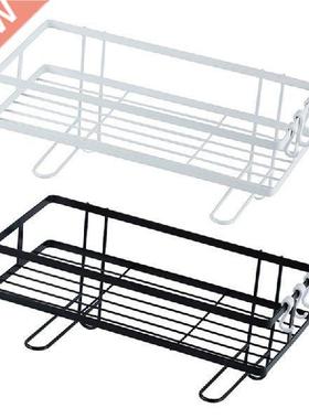 Bathroom Wall Mounted Shelves with Hooks Floating Storage