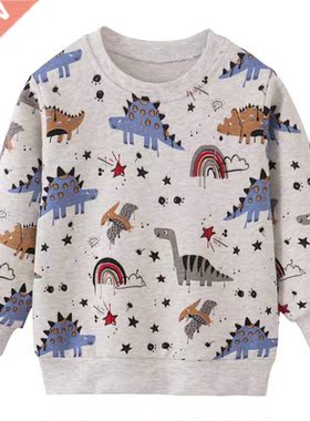 Jumping Meters Boys Girls Dinosaurs Sweatshirts New Autumn S