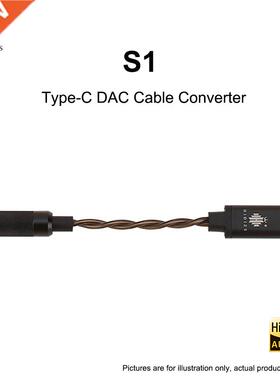 HIDIZS S1 Type C to 3.5mm USB DAC Cable Headphone Amplifie