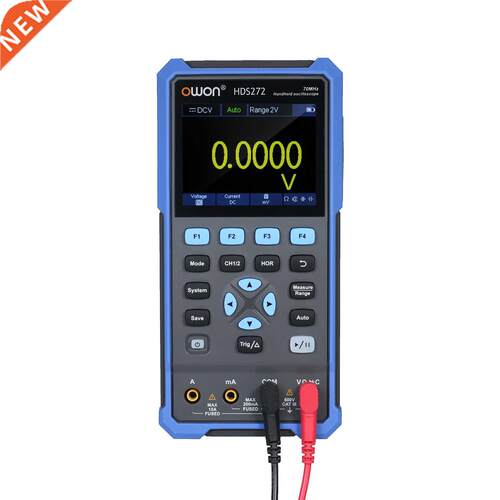 OWON HDS272 Digital Oscilloscope 2-in-1 Handheld Multimeter