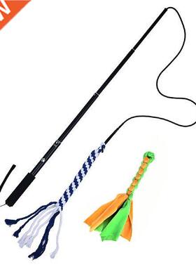 Pet Training Lure Stick Teaser Dog Flirt Pole Extendable