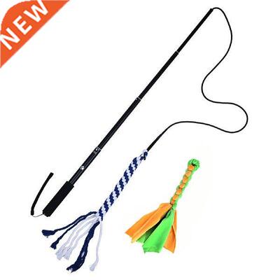 Pet Training Lure Stick Teaser Dog Flirt Pole Extendable
