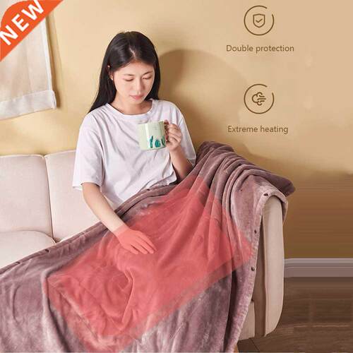 USB Electric Heated Blanket Thicker Heater 5V Electric Heati