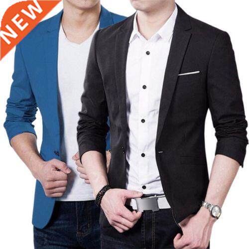 tton Suit Blazer Fashion New ylish Formal Coat Jacket Tops