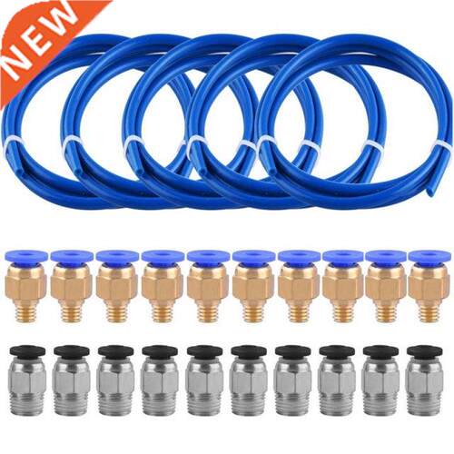 1 Meter Blue Ptfe Tube Pc4-M6 Fitting Pc4-M10 Pneumatic Ptfe