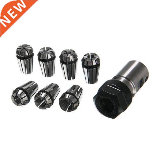 7pcs Carbon Steel ER11 Spring Clet 1/2//4/5/6/7mm + ER11A