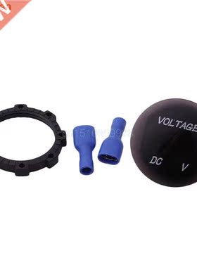 Car Motorcycle DC12V-24V Green LED Panel Digital Voltage Met