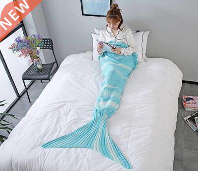 Mermaid Blanket Throw Blanket Handmade Mermaid Tail Blanket