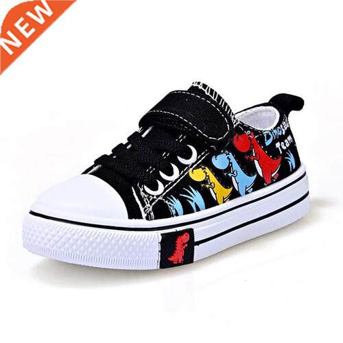 Children cartoon canvas oes boys and girls casual low-top