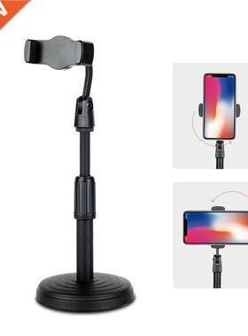 Mobile Phone Holder Stand 360 Rotate for Desktop Facetime Li