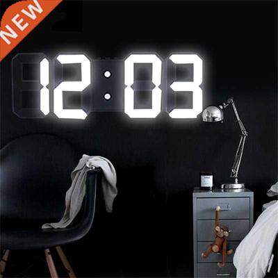 Anpro 3D Large LED Digital Wall Clock Date Time Celsius Nigh