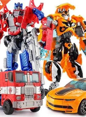 2021 Top Sale 19.5cm Model Transformation Robot Car Action t