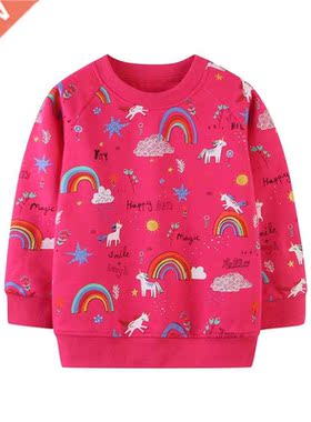 Jumping Meters Fashion Girls Sweatshirts for Autumn Winter U