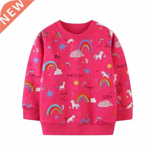 Jumping Meters Fashion Girls Sweatshirts for Autumn Winter U