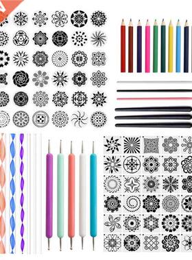 G6DA 112PCS/Set Mandala Dotting Tools Art Supplies, Nail