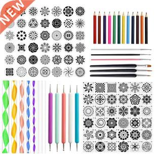 G6DA 112PCS/Set Mandala Dotting Tools Art Supplies, Nail