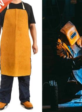 Flame Retardant Welding Leather Sleeve for BBQ Grilling Wood