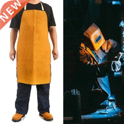 Flame Retardant Welding Leather Sleeve for BBQ Grilling Wood