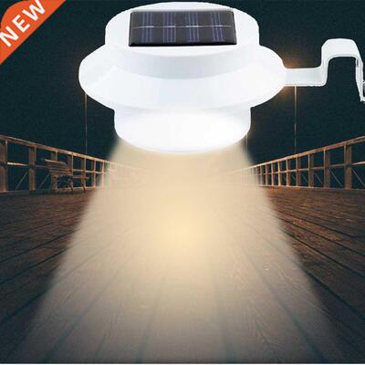 3LED Solar Light Corridor Wall Lamp Courtyard Outdoor Fence