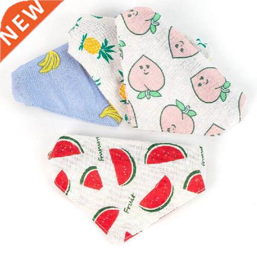 Pet Dog Bandana Pet Scarf Fruit Pattern Pet Styli Bibs