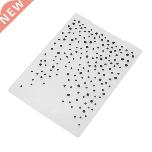 Dots Printed Plastic Cutting Dies Photo Album Diy Embossing