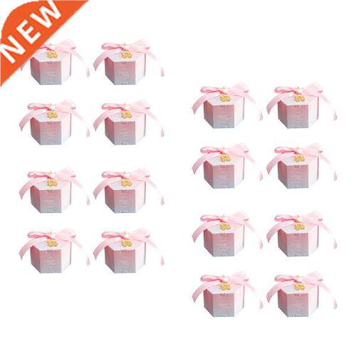 20pcs Pretty Wedding Paper Boxes Wedding Candy Boxes