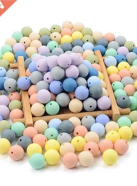 10pcs Silicone Beds 12mm Round Bll Perl Food Grde PB Fr