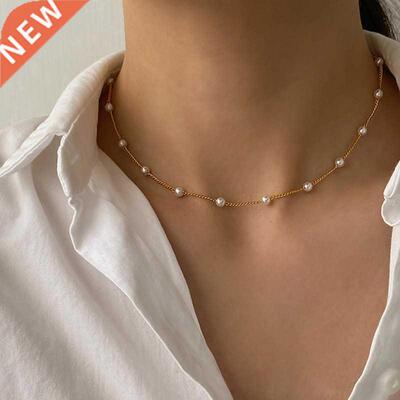 New Beads Women&am;#9;s Neck Chain Ko eal Choke Necklace