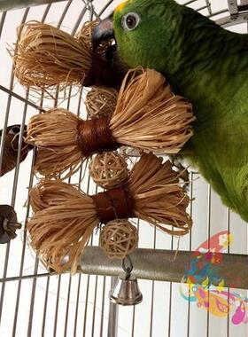 Natural Chews Toy for Pet Bird Parrot Toys Macaw African