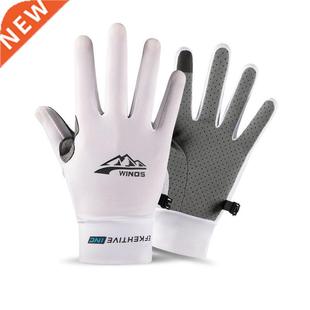 Ser Gloves For Men Cycling Anti UV Women Spring Ice Silk