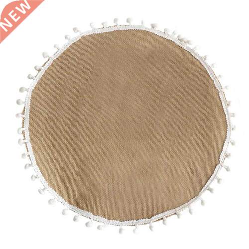 Woven Coaster Handmade Macrame Coasters Round Boho Table