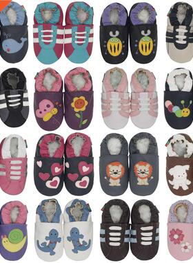 carozoo New eepskin Leather Soft Sole Baby oes Toddler S